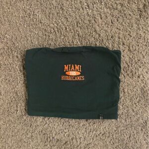Miami Hurricanes Tube Top